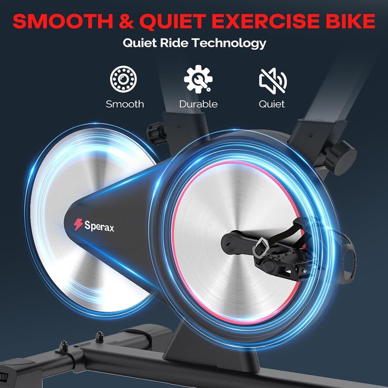 Spearx Ergometer Heimtrainer mit APP für zuhause