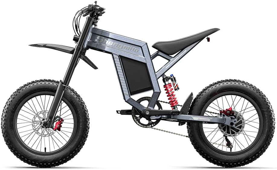 E-Mountainbike für Herren mit 60V Akku und Vollfederung