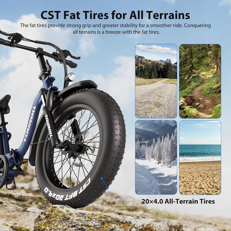 Touroll Klapprad E-Bike 20