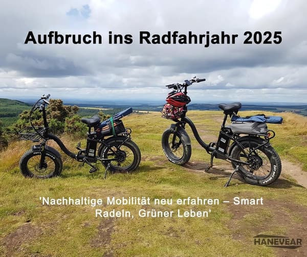 E-Klapprad mit 48V Samsung-Akku und hydraulischen Scheibenbremsen
