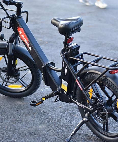 KAISDA 20 Zoll Fatbike E-Bike mit Doppelakku 36V, 150kg belastbar