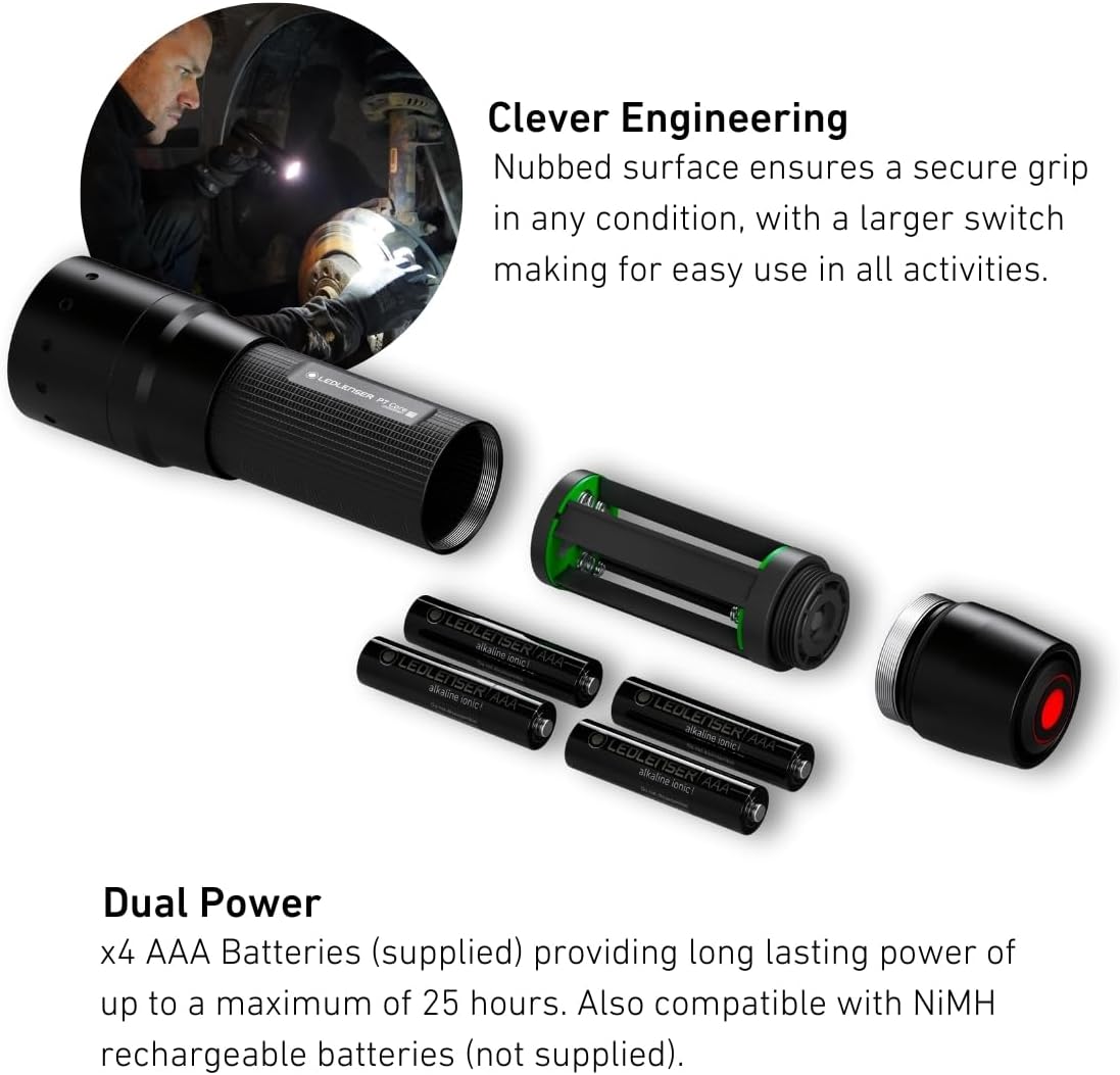 Ledlenser P7 Core LED Taschenlampe, 450 Lumen, fokussierbar, 300m