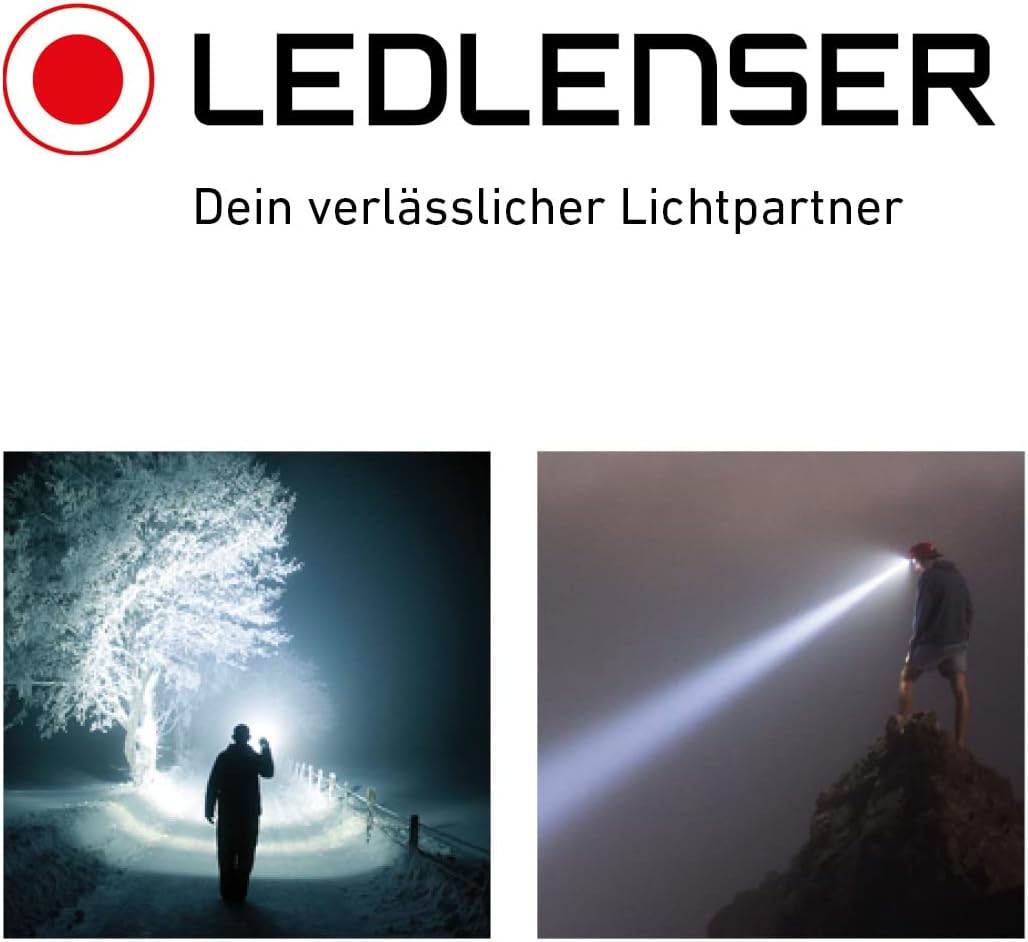 Ledlenser P7R Taschenlampe 1000 Lumen, wiederaufladbar, fokussierbar