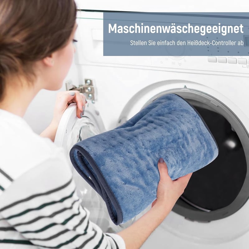 Elektrisches Heizkissen mit Schnellheiztechnik und 6 Temperaturstufen
