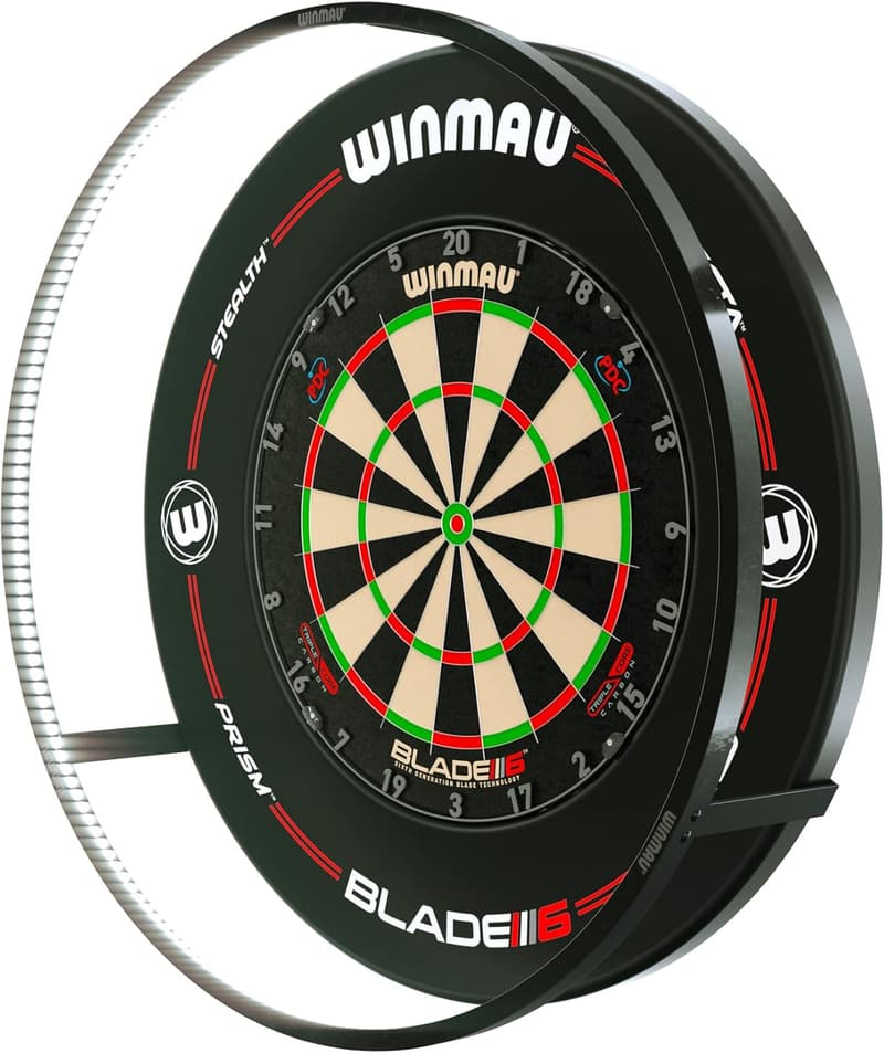 Winmau Plasma Dartboard Lampe mit Zubehör