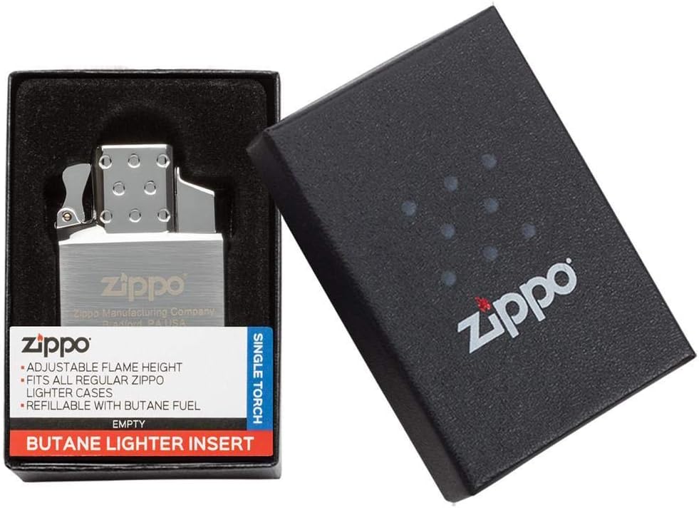 Verstellbarer Butan-Feuereinsatz für Zippo-Feuerzeuge