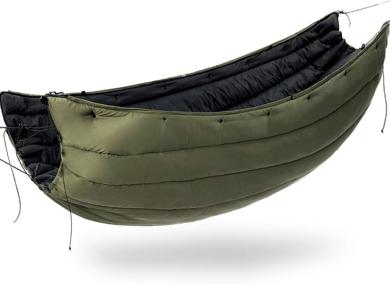 Onewind Isolierte Underquilt für Hängematten – Ganzjahres Camping, leicht und tragbar