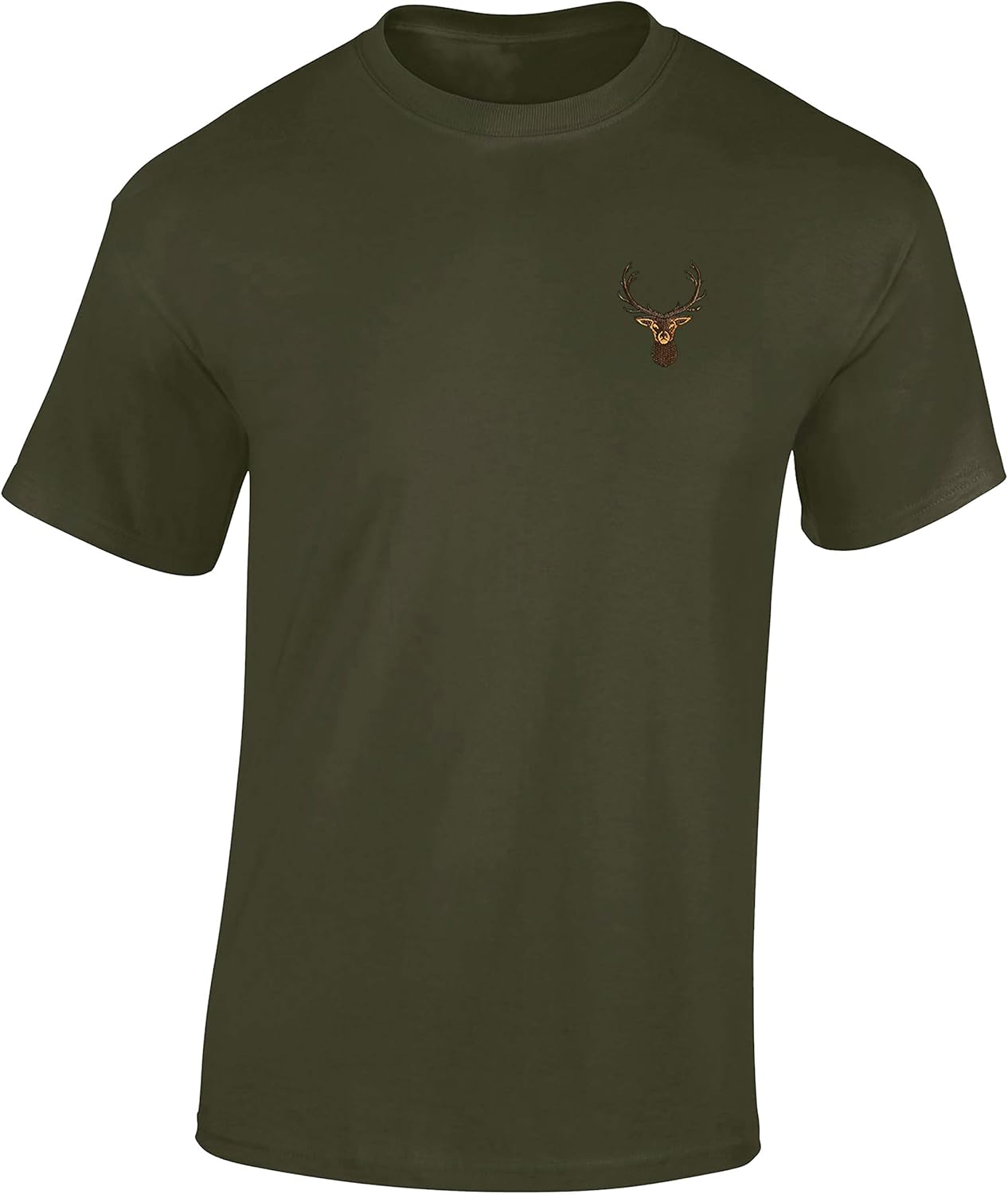 Gesticktes Jäger T-Shirt für Männer - Jagd Geschenkkleidung
