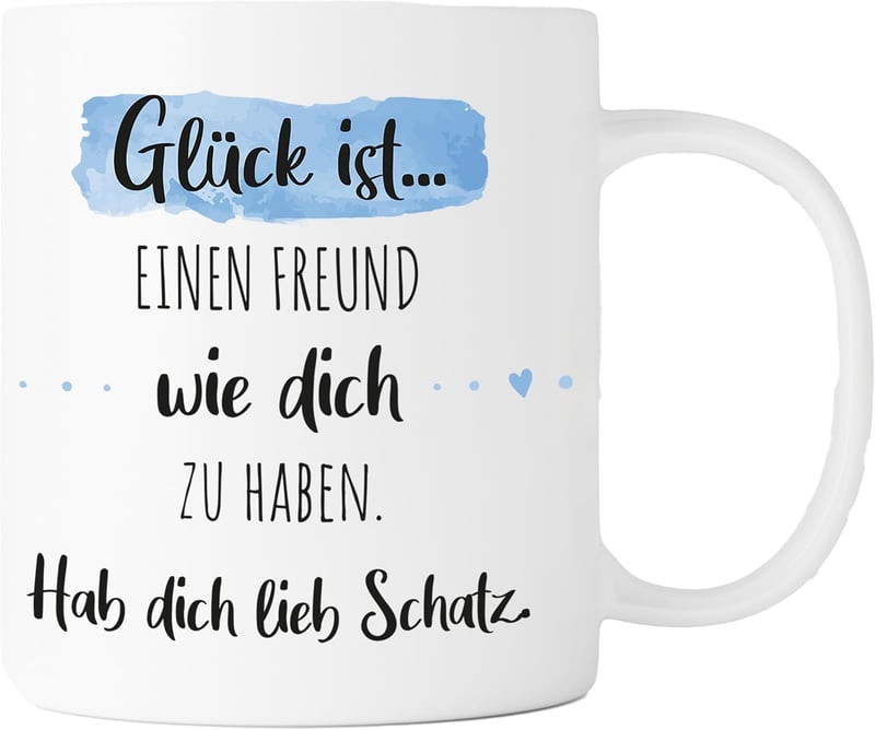 Personalisierte Kaffeetasse mit Wunschname für die beste Freundin