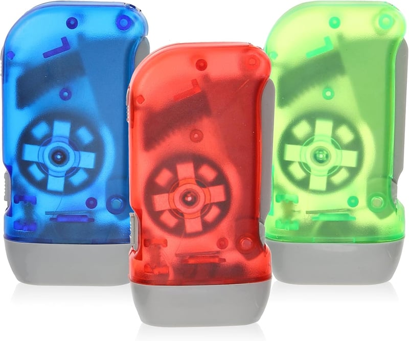 Wiederaufladbare Kurbeltaschenlampe für Outdoor und Notfälle