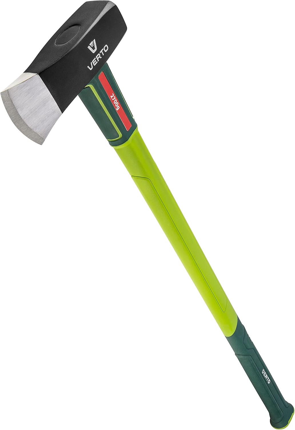 Verto Profi 3900 g Universalaxt mit Fiberglasstiel – präzise Holzbearbeitung