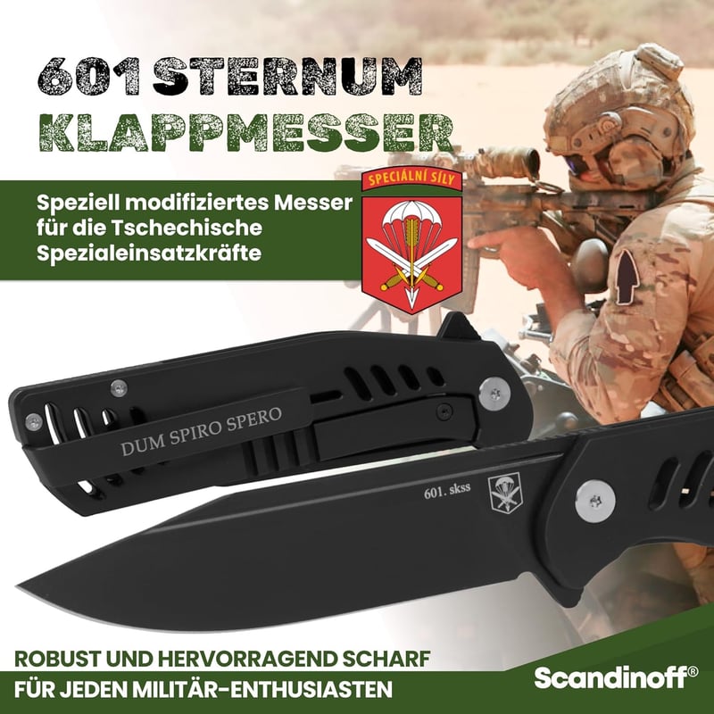 Klapmesser aus Titan und Stahl für Outdoor, Camping und Sammler