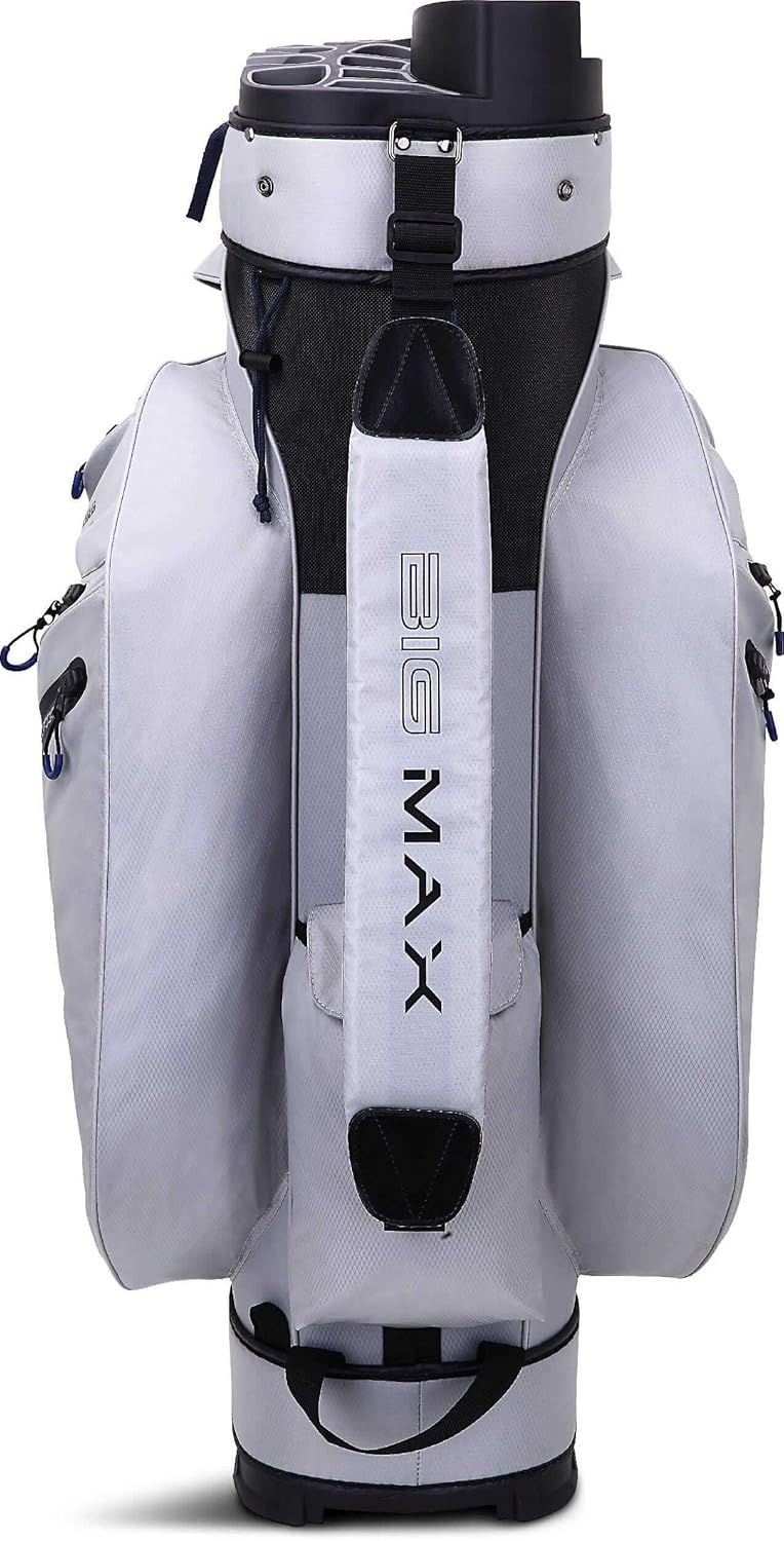 Wasserabweisende Golftasche Big Max Dri Lite Silencio 2 – Silber