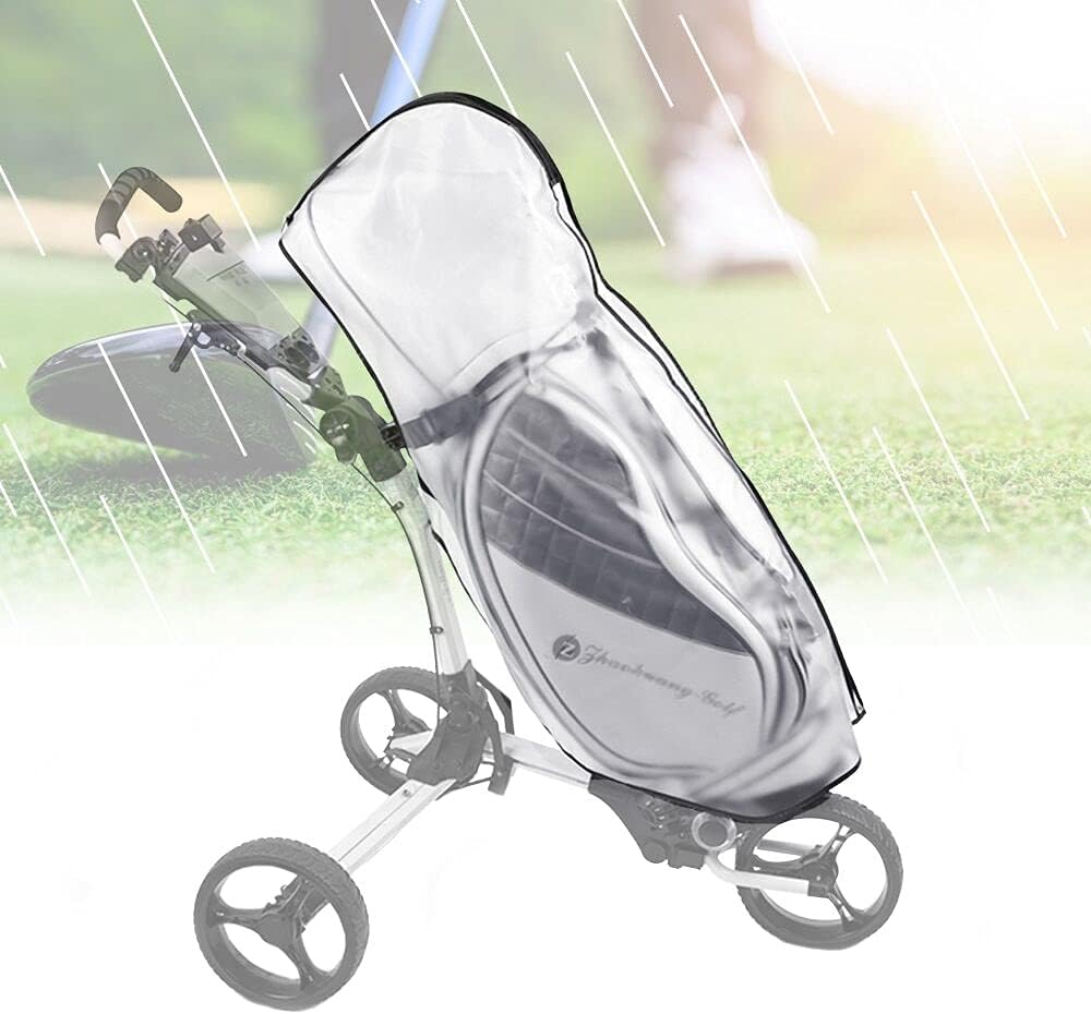 KBNIAN Golf Bag Regenhülle - wasserdichtes PVC für Golftaschen