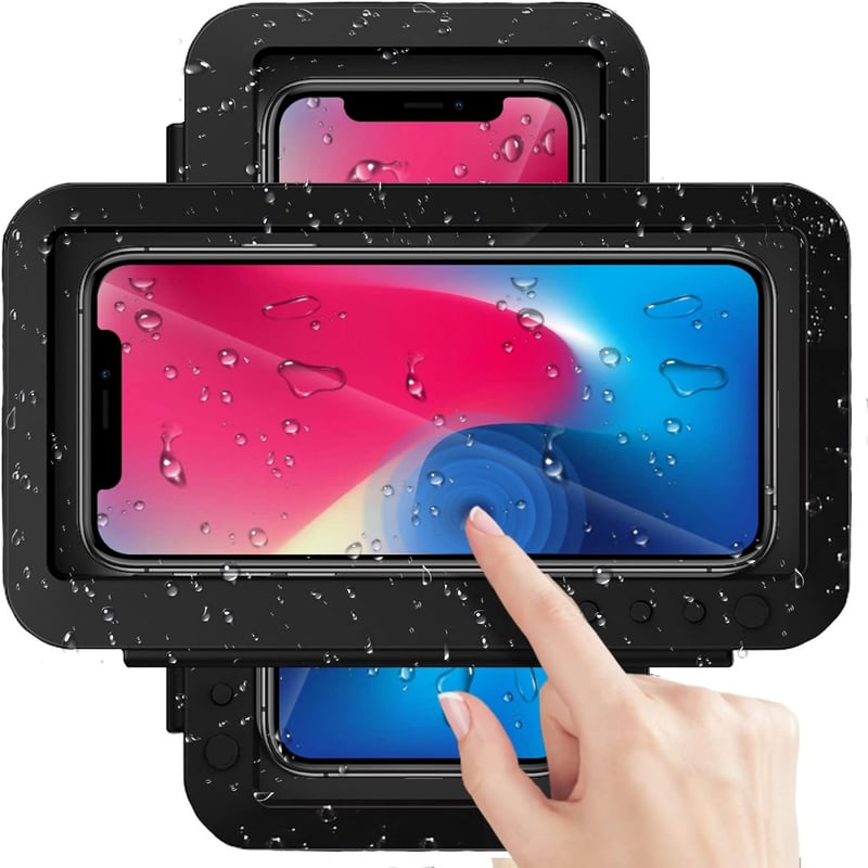 Wasserdichter Dusch-Telefonhalter mit Touchscreen (7 Zoll) – 360° drehbar