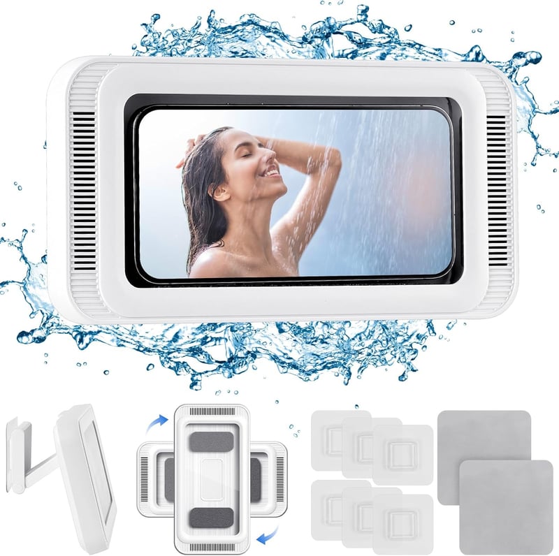 Wasserdichte Dusch-Handyhalterung mit HD-Touchscreen für 3,3-7 Zoll