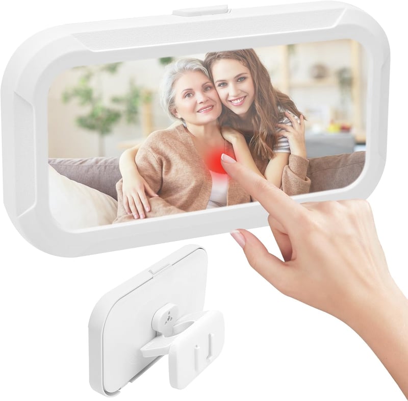 Wasserdichte Handyhalterung für Dusche, 360° verstellbar, HD-Touchscreen