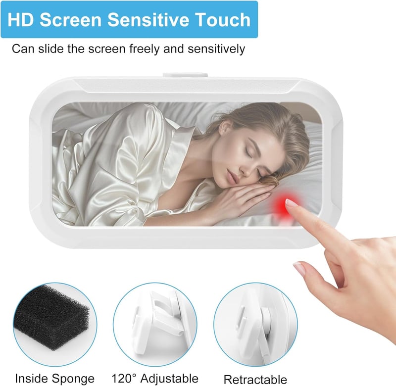 Wasserdichte Handyhalterung für Dusche, 360° verstellbar, HD-Touchscreen