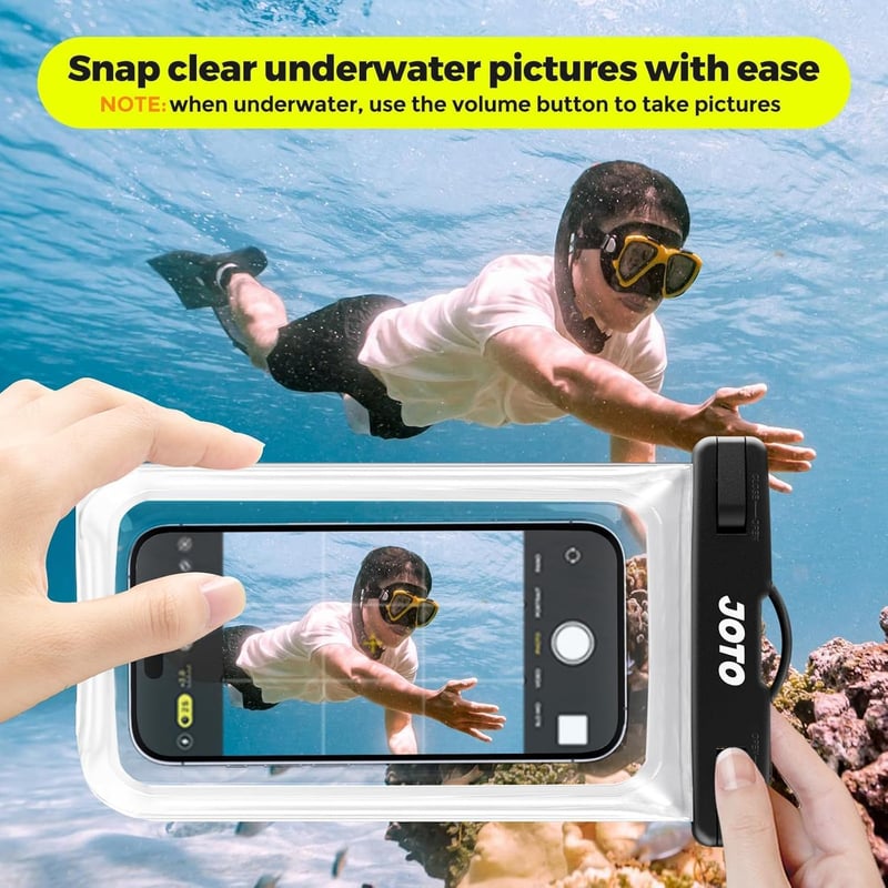 Wasserdichte Handyhülle für iPhone und Galaxy bis 7 Zoll – 2er Set