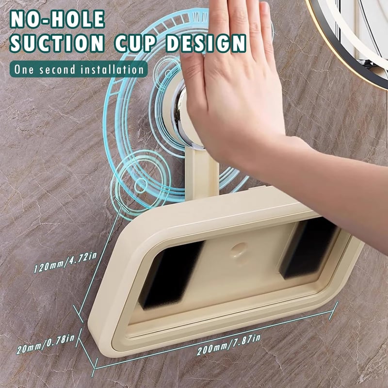 Wasserdichte Handyhalterung für die Dusche mit 480° Drehung für 4-7“ Telefone