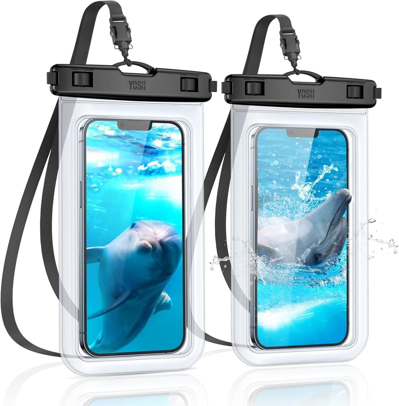 Wasserdichte Handyhülle 7,0 Zoll für iPhone und Samsung (2 Stück)