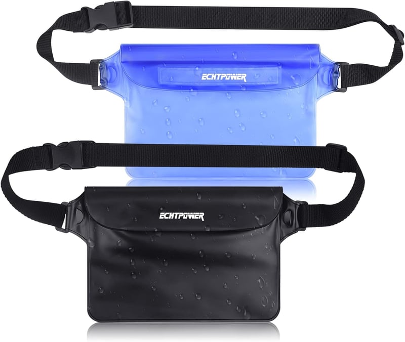 Wasserdichte Tasche für Outdoor-Aktivitäten – 2 Stück mit verstellbarem Gurt