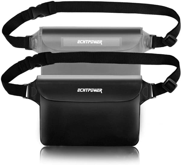 Wasserdichte Tasche für Outdoor-Aktivitäten, 2 Stück mit verstellbarem Gurt