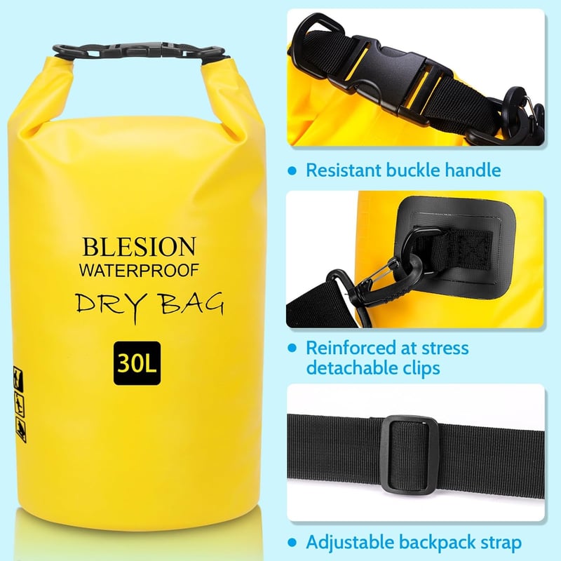 Wasserdichte Dry Bag mit verstellbarem Schultergurt für Abenteuer