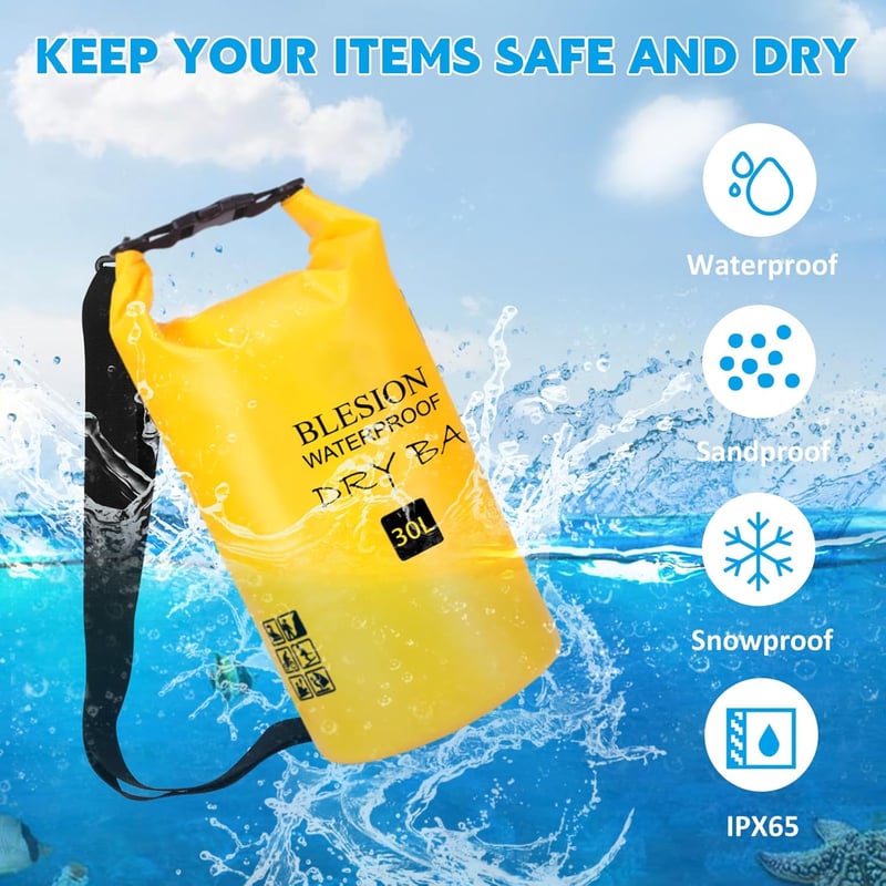 Wasserdichte Dry Bag mit verstellbarem Schultergurt für Abenteuer