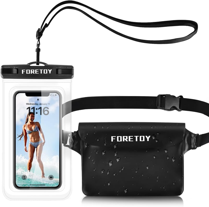 Wasserdichte Handyhülle IPX8 für Wassersport und Strand