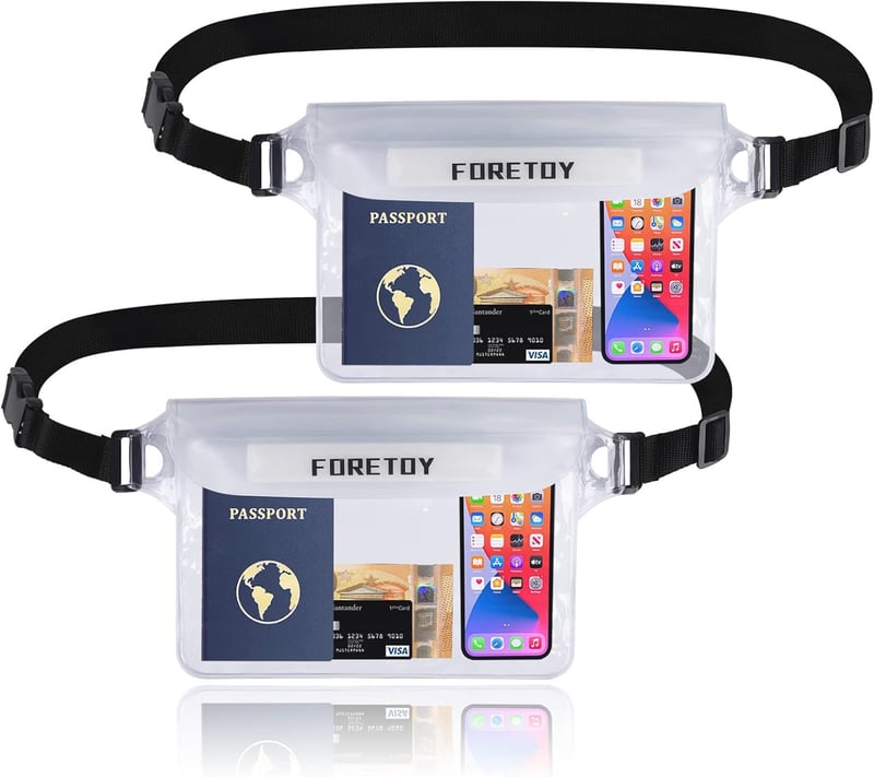 Wasserdichte Bauchtasche mit verstellbarem Hüftgurt für Wassersport