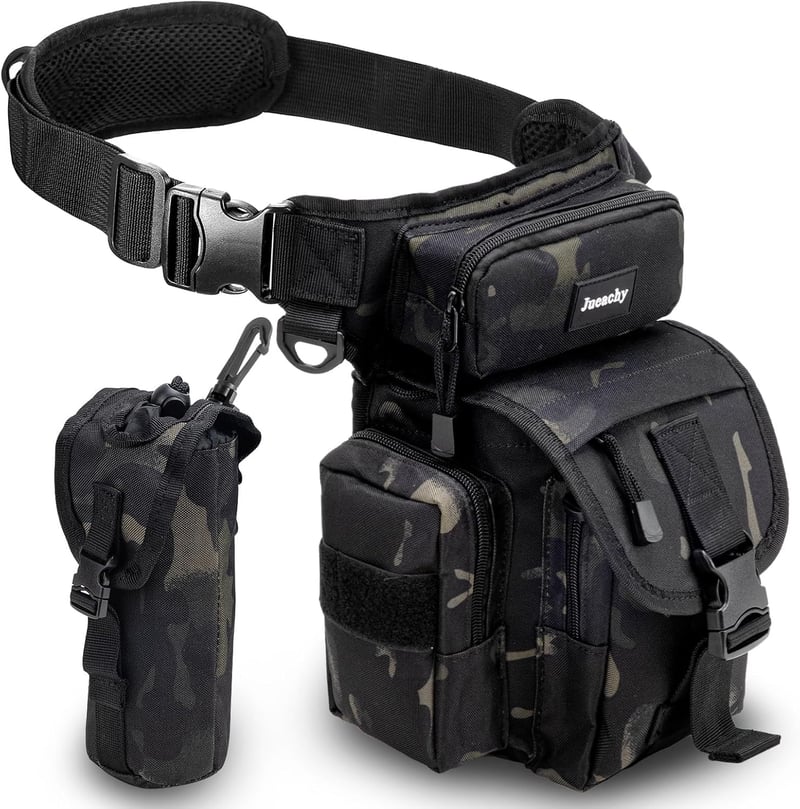 Wasserdichte taktische Beintasche für Herren – Militär Gürteltasche für Outdoor-Aktivitäten