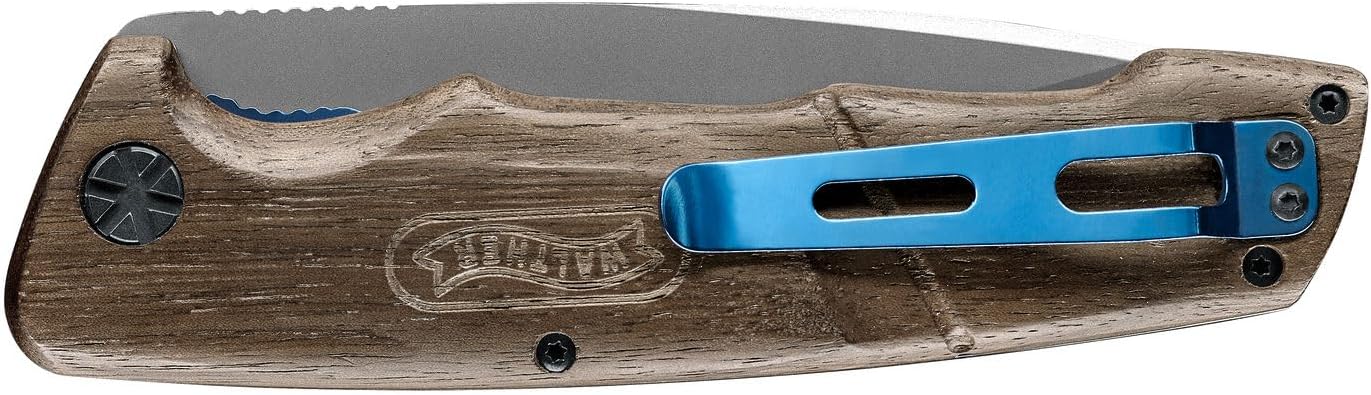 Walther Klappmesser BKW 7, 440C Stahl, Linerlock, inkl. Holster