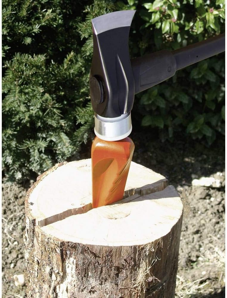 Fiskars Spalthammer 2 in 1 - Axt und Hammer, 3,9 kg, gehärtete Klinge