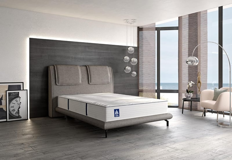 Irisette Fehmarn 500er 7-Zonen-Wendematratze, H4, 90 x 190 cm, Öko-Tex
