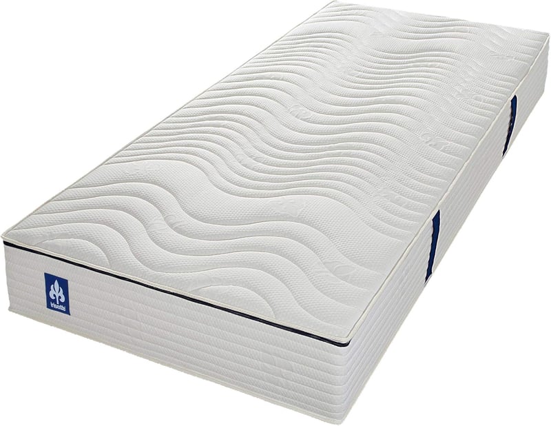 Irisette Fehmarn 500er 7-Zonen-Wendematratze, H4, 90 x 190 cm, Öko-Tex