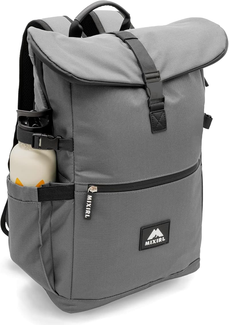 Stylischer Baby Wickelrucksack mit Wickelunterlage für Mamas