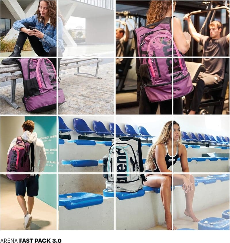 ARENA Unisex Rucksack Fastpack 3.0 für Sport und Freizeit