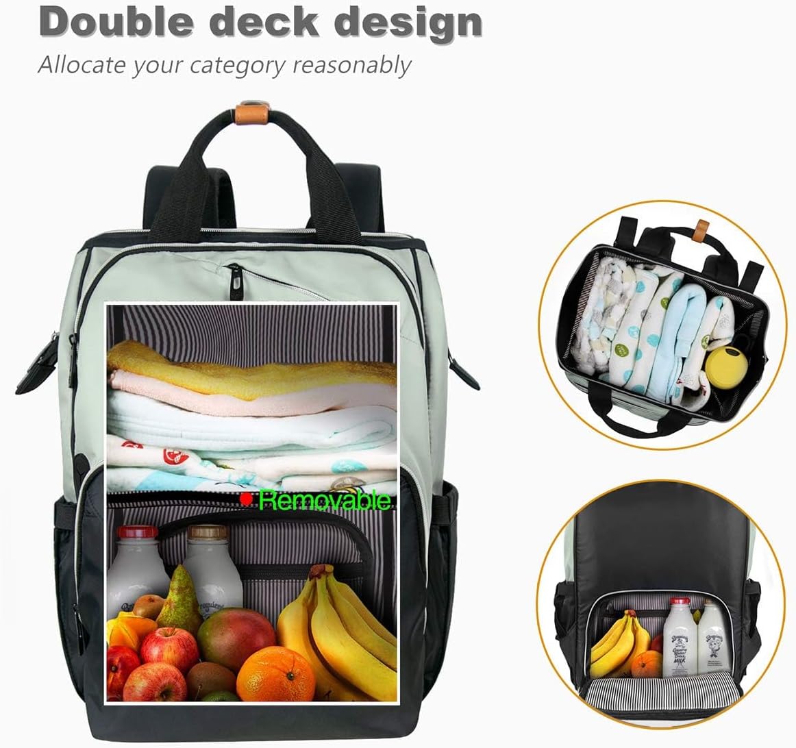 Multifunktionaler Wickelrucksack – Große, wasserdichte Babytasche für Reisen