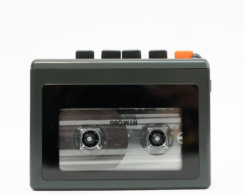 Tragbarer Audiokassettenspieler B-1000EW für Musikliebhaber