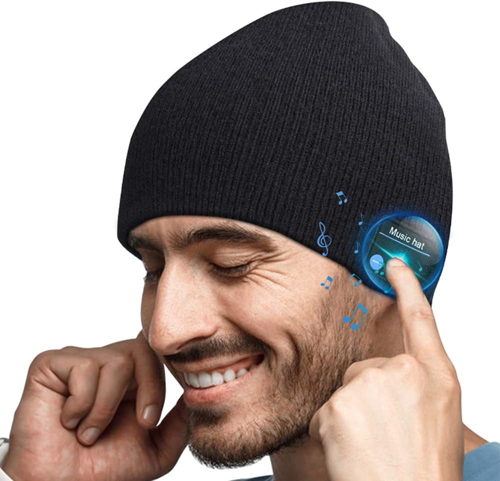Bluetooth Mütze für Männer – Wichtelgeschenk zu Weihnachten