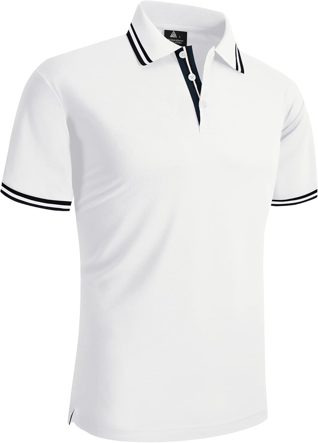 Atmungsaktives Herren Poloshirt für Tennis und Golf - schnelltrocknend