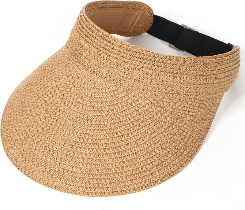 Faltbarer Damen-Sonnenhut mit UV-Schutz 50 für Strand und Golf