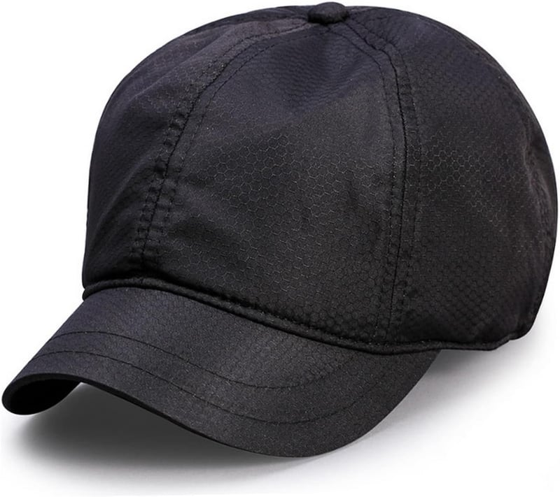Schnelltrocknender Sonnenhut für Unisex – Golfhut mit kurzer Krempe