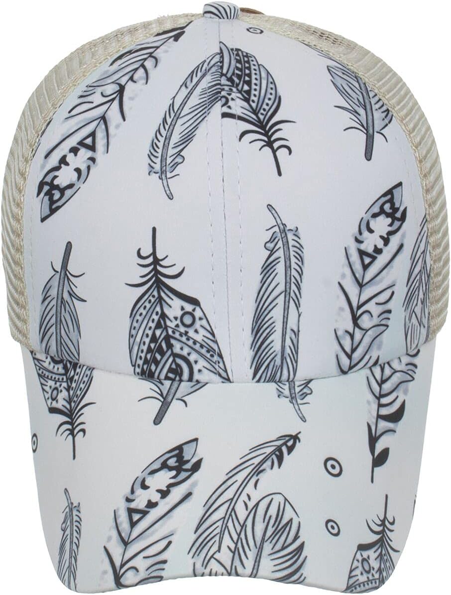 Atmungsaktive Damen Baseballcap im Sommer-Stil mit Pferdeschwanz-Design
