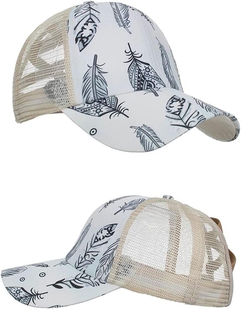 Atmungsaktive Damen Baseballcap im Sommer-Stil mit Pferdeschwanz-Design
