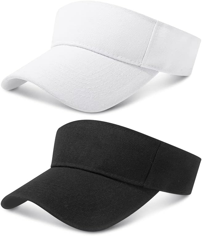 Atmungsaktive Unisex Sonnenschild Caps für Sportaktivitäten (2er Set)