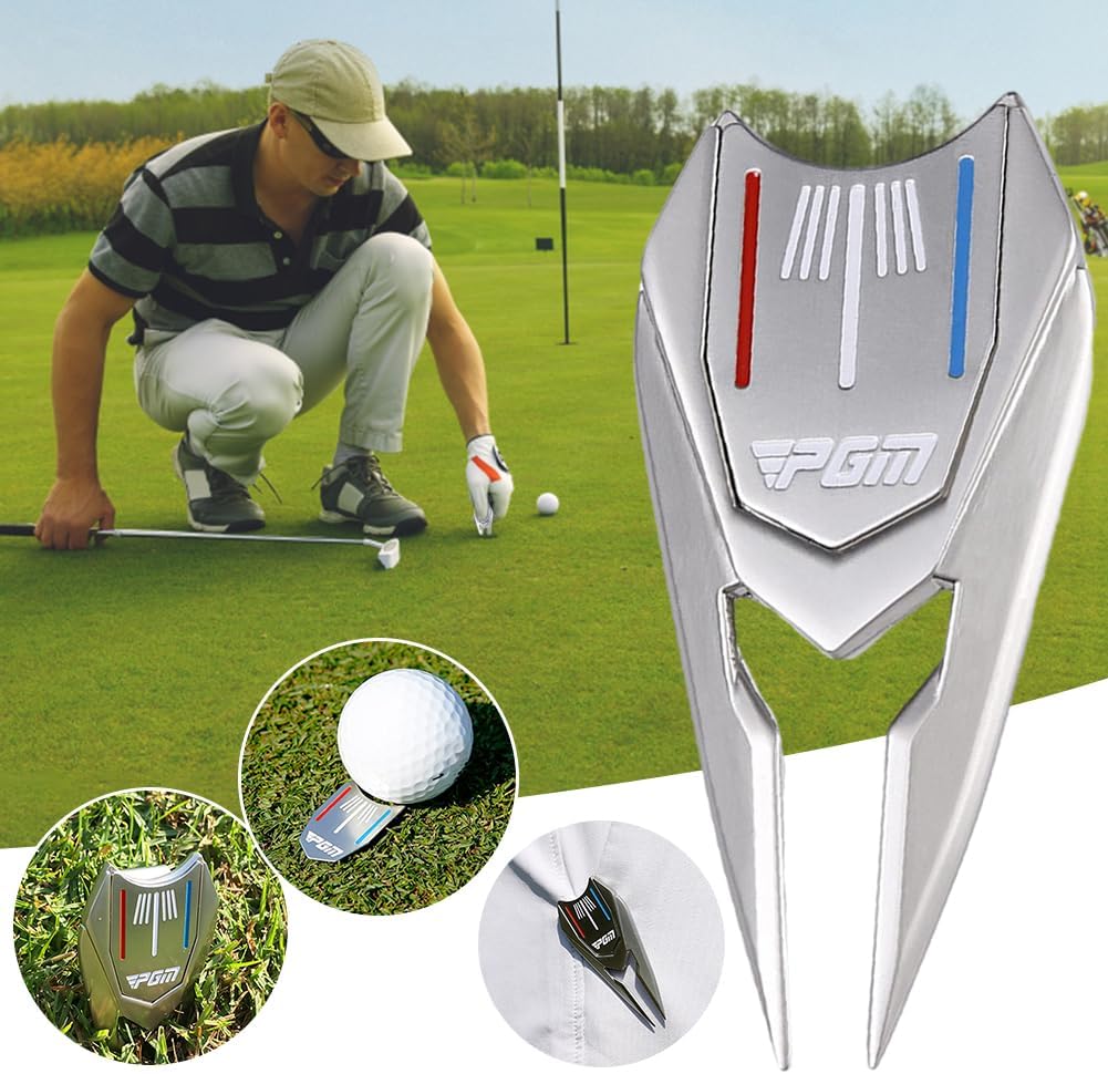 Divot-Reparaturwerkzeug aus Zinklegierung für Golfer