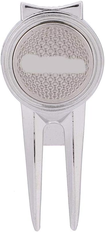 Elegantes Divot Repair Tool aus Zinklegierung mit Magnetballmarker