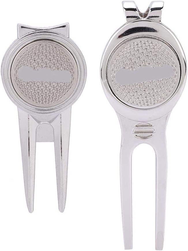 Elegantes Divot Repair Tool aus Zinklegierung mit Magnetballmarker